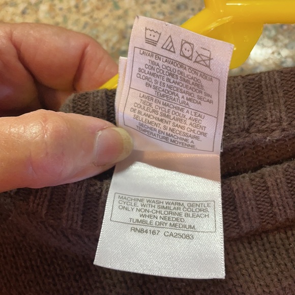 Disney Winnie The Pooh brown pullover sweater boys girls S vintage 1990’s - Picture 8 of 8